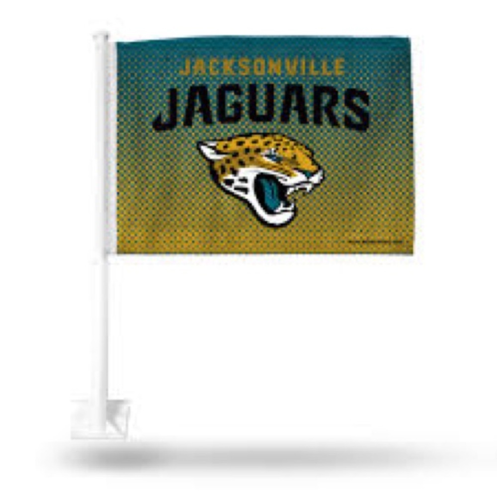 Jacksonville Jaguars Car Flag (1 Pair)